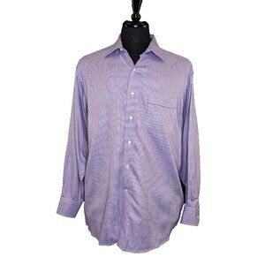 Tommy Bahama Dress Shirt in Purple Houndstooth
